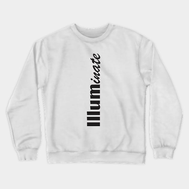 Illuminate Crewneck Sweatshirt by Qasim